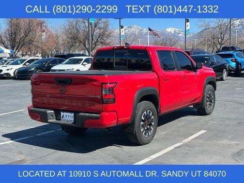 Red Alert 2022 Nissan Frontier PRO-4X