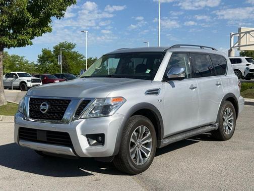 Brilliant Silver 2018 Nissan Armada SL