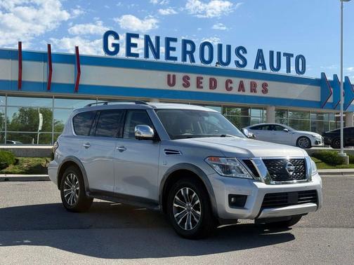 Brilliant Silver 2018 Nissan Armada SL