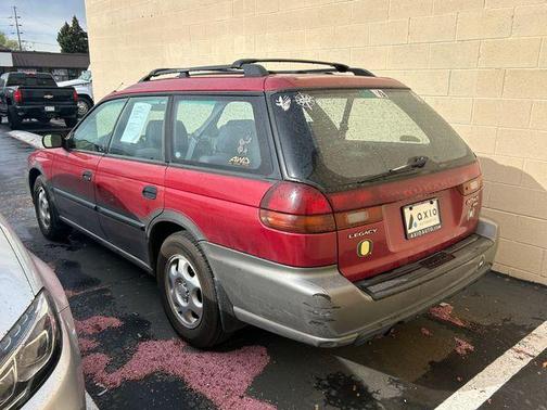 Red 1997 Subaru Legacy Outback AWD