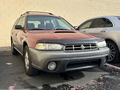 Red 1997 Subaru Legacy Outback AWD