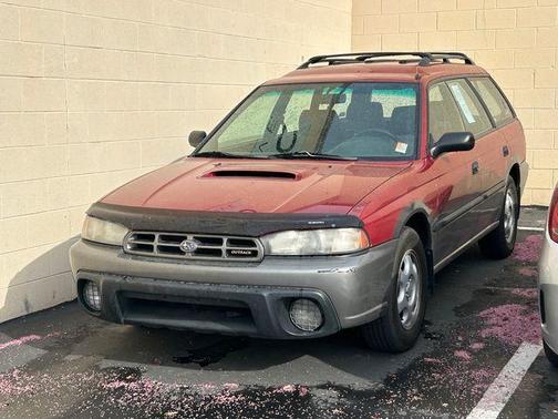Red 1997 Subaru Legacy Outback AWD
