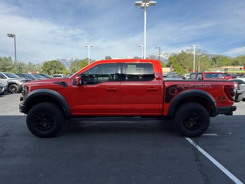 Orange Metallic 2023 Ford F-150 Raptor