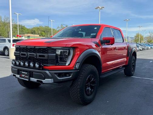 Orange Metallic 2023 Ford F-150 Raptor