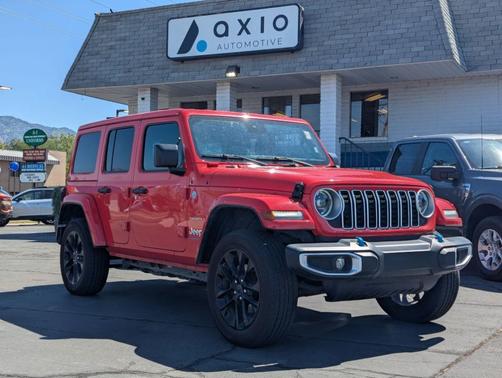 Firecracker Red Clearcoat 2024 Jeep Wrangler 4xe Sahara