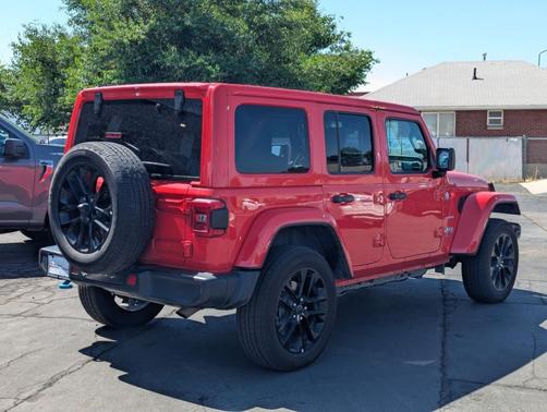Firecracker Red Clearcoat 2024 Jeep Wrangler 4xe Sahara