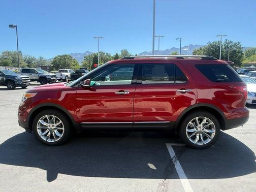 Ruby Red Metallic 2013 Ford Explorer Limited