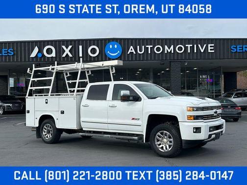 Summit White 2019 Chevrolet Silverado 3500 LTZ