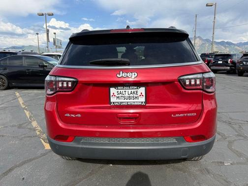 Red 2025 Jeep Compass Limited