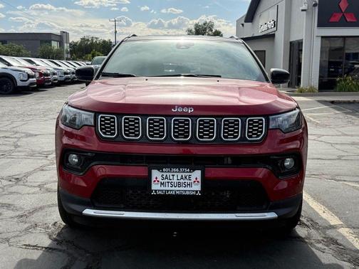 Red 2025 Jeep Compass Limited