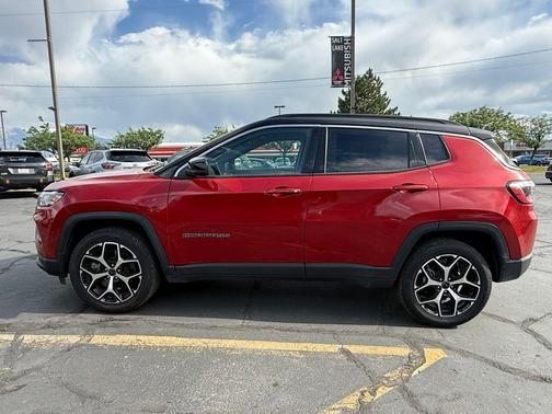 Red 2025 Jeep Compass Limited
