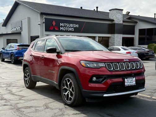Red 2025 Jeep Compass Limited