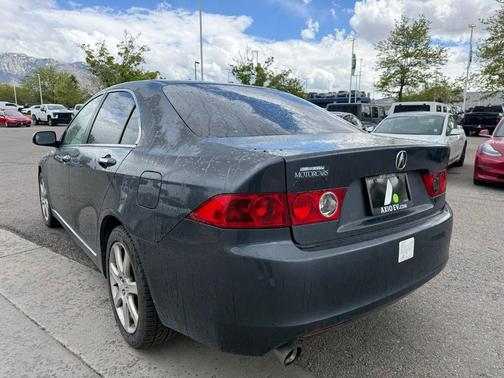 Black 2004 Acura TSX