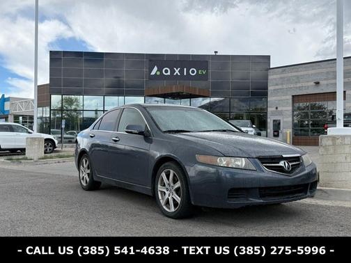 Black 2004 Acura TSX
