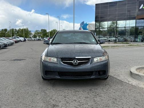 Black 2004 Acura TSX