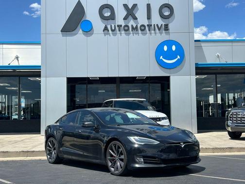 Black 2016 Tesla Model S P90D