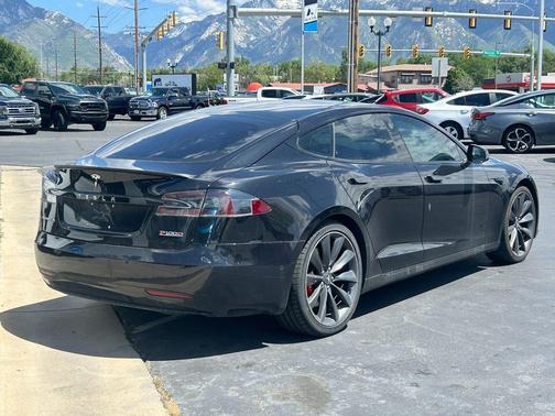 Black 2016 Tesla Model S P90D