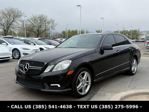 Black 2011 Mercedes-Benz E-Class E 550
