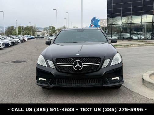 Black 2011 Mercedes-Benz E-Class E 550