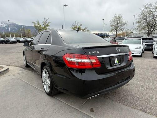 Black 2011 Mercedes-Benz E-Class E 550
