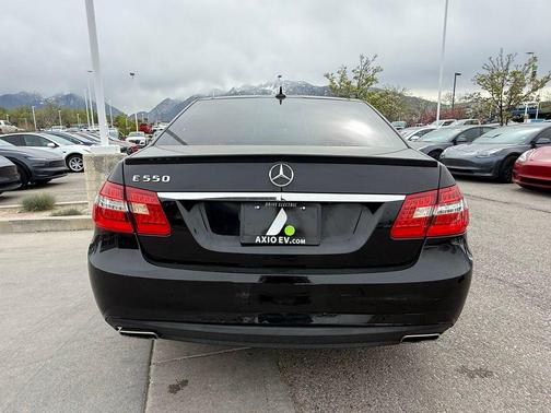 Black 2011 Mercedes-Benz E-Class E 550