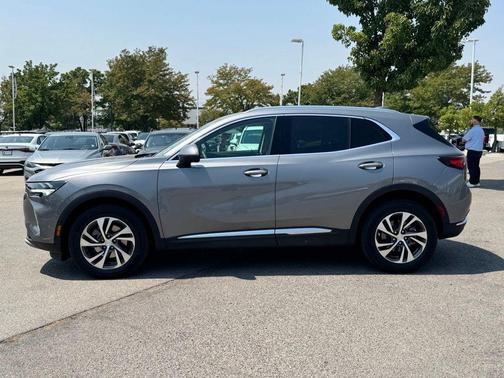 Satin Steel Gray Metallic 2021 Buick Envision Essence