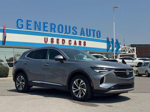 Satin Steel Gray Metallic 2021 Buick Envision Essence