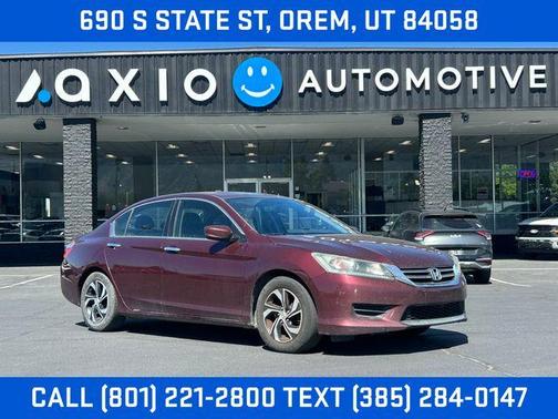 Basque Red Pearl II 2015 Honda Accord Sport