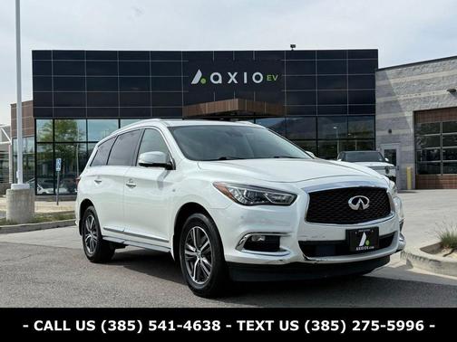 Majestic White 2019 INFINITI QX60 Luxe
