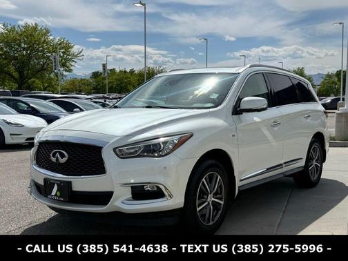 Majestic White 2019 INFINITI QX60 Luxe