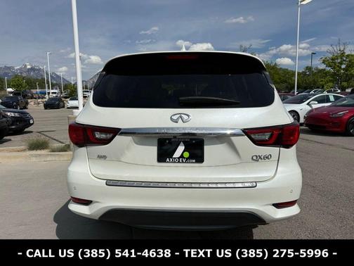 Majestic White 2019 INFINITI QX60 Luxe