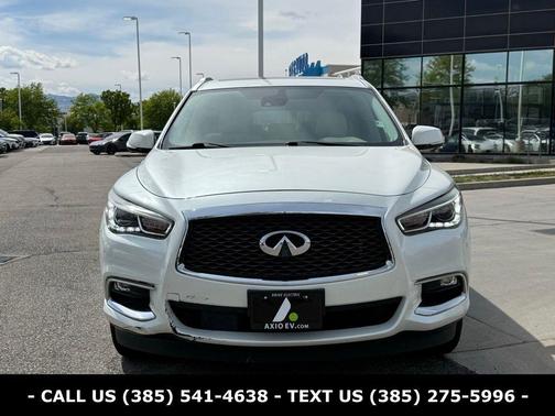 Majestic White 2019 INFINITI QX60 Luxe