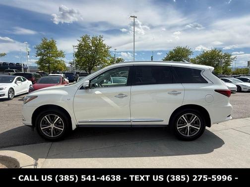 Majestic White 2019 INFINITI QX60 Luxe