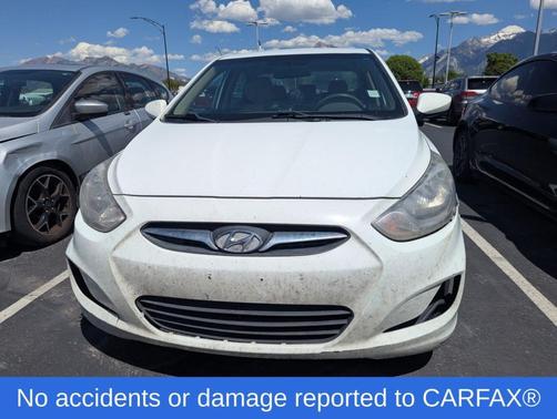Century White 2014 Hyundai Accent GLS