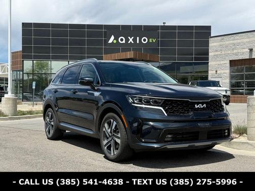 Gravity Blue 2022 Kia Sorento Plug-In Hybrid SX