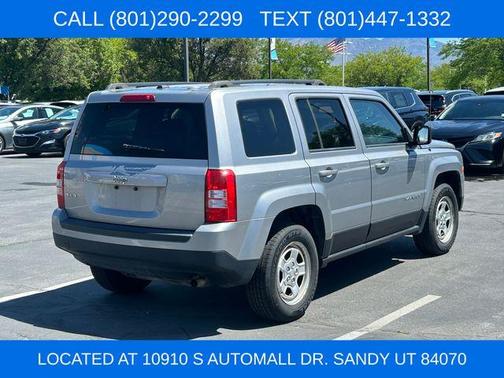 Billet Silver Metallic Clearcoat 2016 Jeep Patriot Sport