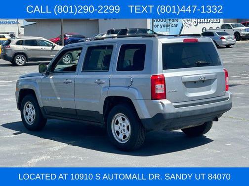Billet Silver Metallic Clearcoat 2016 Jeep Patriot Sport