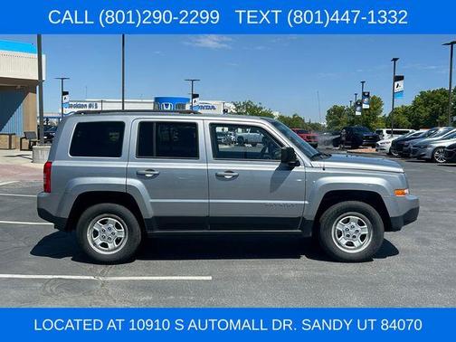 Billet Silver Metallic Clearcoat 2016 Jeep Patriot Sport