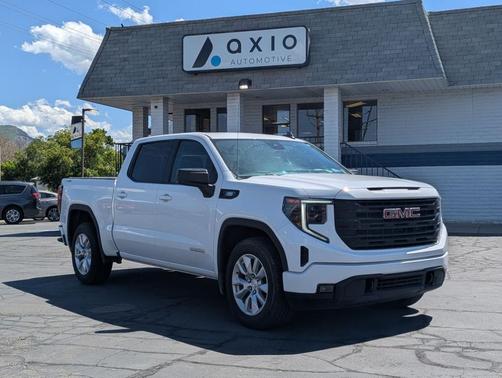 Summit White 2023 GMC Sierra 1500 Elevation