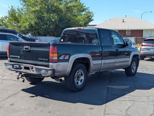Forest Green Metallic 2001 Chevrolet Silverado 1500 LS Extended Cab