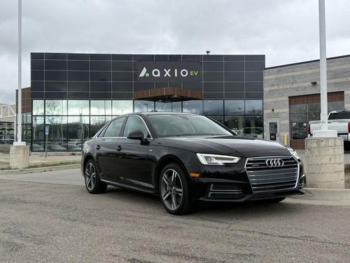 Brilliant Black 2018 Audi A4 2.0T Premium Plus