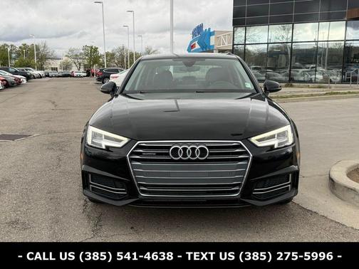 Brilliant Black 2018 Audi A4 2.0T Premium Plus
