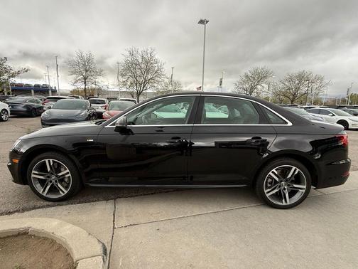 Brilliant Black 2018 Audi A4 2.0T Premium Plus