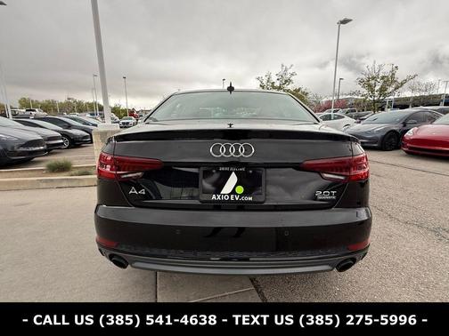 Brilliant Black 2018 Audi A4 2.0T Premium Plus