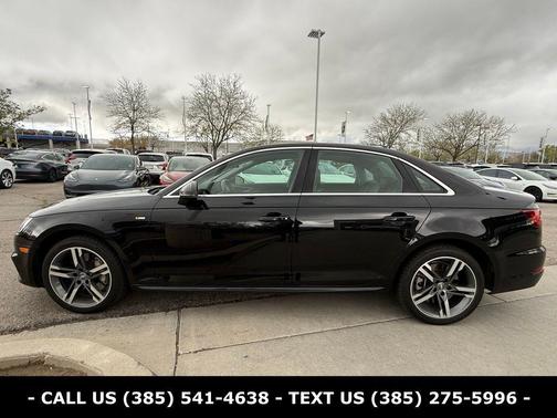 Brilliant Black 2018 Audi A4 2.0T Premium Plus