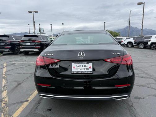 Black 2024 Mercedes-Benz C-Class C 300 4MATIC