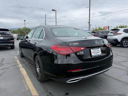 Black 2024 Mercedes-Benz C-Class C 300 4MATIC