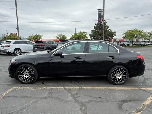 Black 2024 Mercedes-Benz C-Class C 300 4MATIC