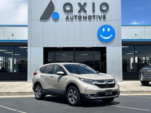 Tan 2017 Honda CR-V EX
