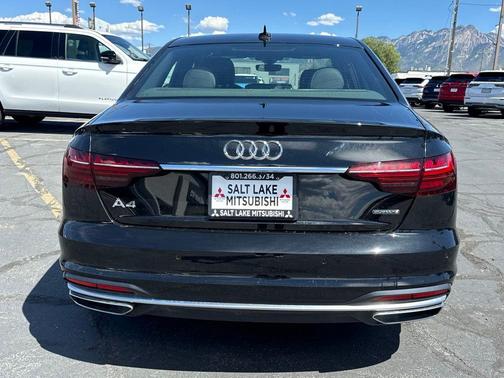Mythos Black Metallic 2023 Audi A4 45 S line Premium Plus
